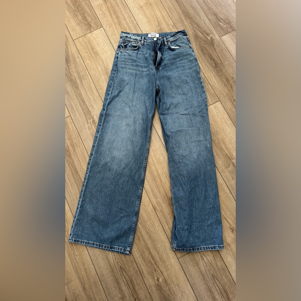Reformation High-Waisted Wide Leg Jeans